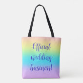 Tote Bag Gradient de Gorgeous Pastel (Dos)