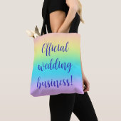 Tote Bag Gradient de Gorgeous Pastel (De près)
