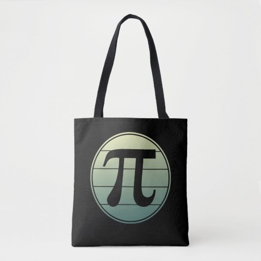 Tote Bag Gradient | Happy Pi Day Math (Devant)