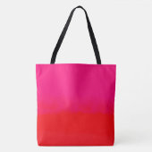 Tote Bag Gradient rose et orange (Devant)