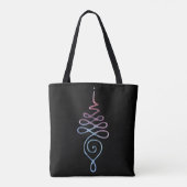 Tote Bag Gradient Unalome (Dos)