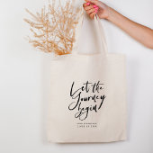 Tote Bag Graduation Moderne Script Calligraphie Congrats Gr