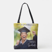 Tote Bag Graduation Photo Fière Grand-mère (Dos)