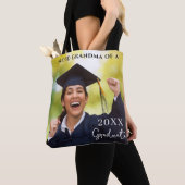 Tote Bag Graduation Photo Fière Grand-mère (De près)