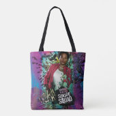 Tote Bag Graffiti de caractère du peloton | Amanda Waller (Dos)
