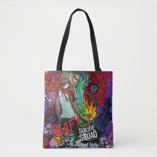 Tote Bag Graffiti de caractère du peloton | Diablo de