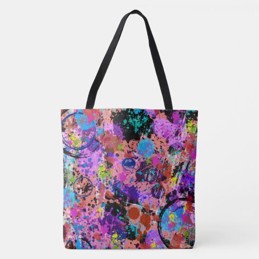 Tote Bag Graffiti Galaxy (Devant)