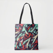 Tote Bag Graffiti moderne (Devant)