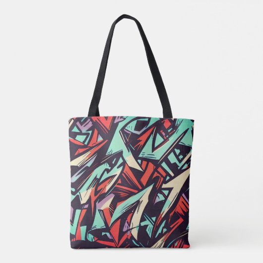 Tote Bag Graffiti moderne (Dos)