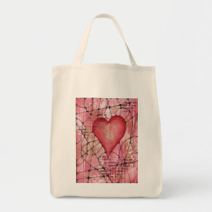 Tote Bag Graffiti Neurographique Cœur