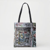 Tote Bag Graffiti Urban Street Cool Grunge Moderne Unique (Devant)