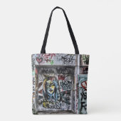 Tote Bag Graffiti Urban Street Cool Grunge Moderne Unique (Dos)