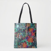 Tote Bag Graffiti Wall et Spray Paint Splatter (Devant)