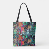 Tote Bag Graffiti Wall et Spray Paint Splatter (Dos)