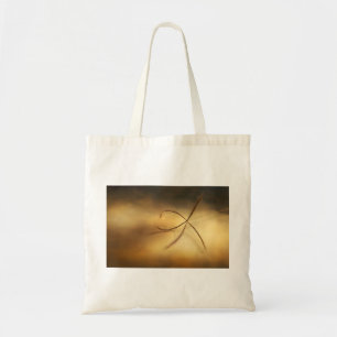 Tote Bag Graine à herbe unique avec ombre