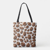 Tote Bag Grains de café partout (Dos)