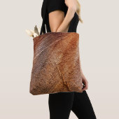 Tote Bag Graisse de bois de rondelle coupée (De près)