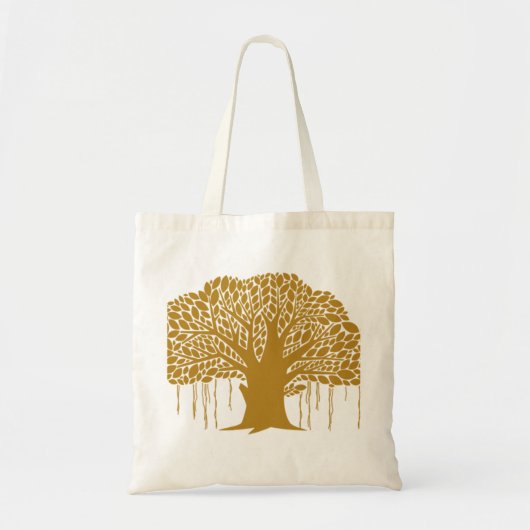 Tote Bag Grand banian Brown (Devant)