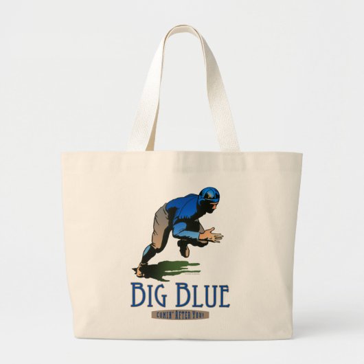 Tote Bag Grand bleu (Devant)