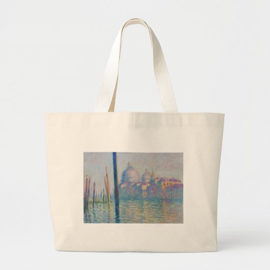 Tote Bag Grand Canal Monet Venice Italy Classic Painting (Devant)