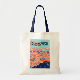 Tote Bag Grand Canyon National Park Arizona Vintage