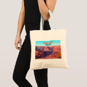 Tote Bag Grand Canyon National Park Arizona Vintage (Devant (produit))