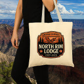 Tote Bag Grand Canyon North Rim Lodge 1937–2025 Tribute