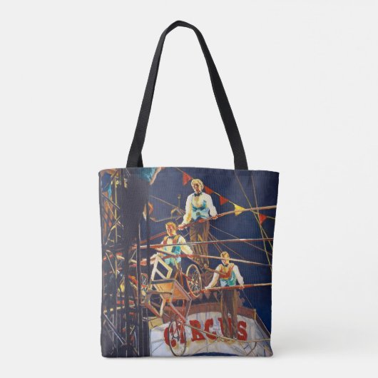 Tote Bag Grand Carnaval du cirque (Dos)