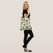 Tote Bag grand feuille tropical (Sur le modèle)