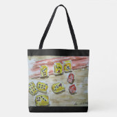 Tote Bag Grand Fourre-tout pour des amants (Devant)