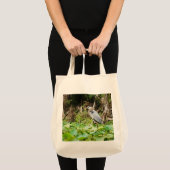 Tote Bag Grand héron bleu (Devant (produit))