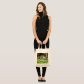 Tote Bag Grand héron bleu (Devant (modèle))