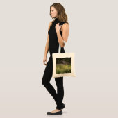 Tote Bag Grand héron bleu 8917 (Devant (modèle))