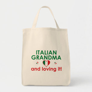 Tote Bag Grand-maman italienne et l'aimer !