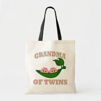 Tote Bag Grand-mère aux filles jumelles