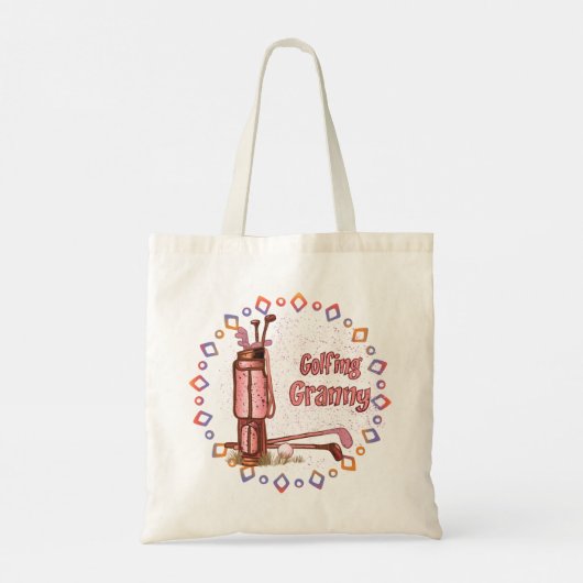 Tote Bag Grand-mère de golf (Dos)