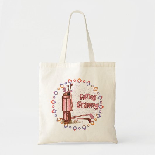 Tote Bag Grand-mère de golf (Devant)
