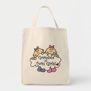Tote Bag Grand-mère de Twin Girls Tshirts et cadeaux