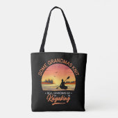 Tote Bag Grand-mère Kayak (Dos)