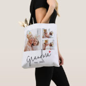 Tote Bag Grand-mère Script établi 3 Photo (De près)
