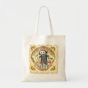 Tote Bag Grand-mère Singe Chaussette poker