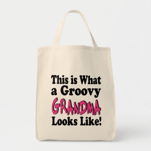 Tote Bag Grand-mère super (Devant)