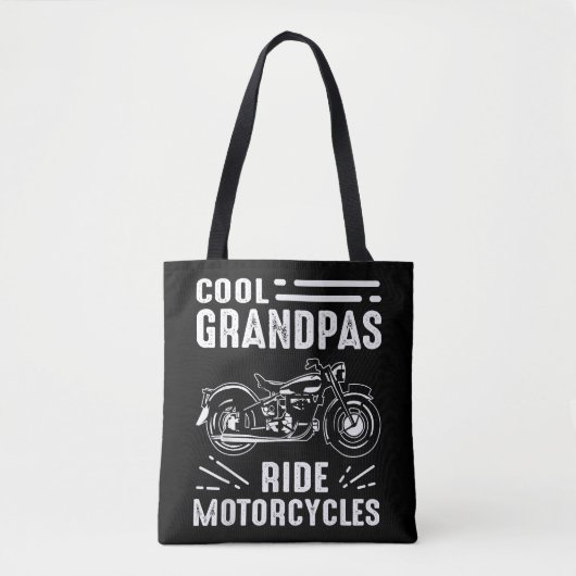 Tote Bag Grand Père Biker (Devant)