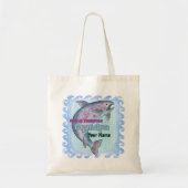 Tote Bag Grand-père du Champion du Monde de la Pêche (Devant)