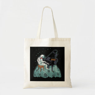 Tote Bag Grand Piano Pianiste Pianiste Cadeau Astronaut Mus