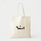 Tote Bag Grand requin blanc (Devant)