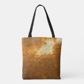 Tote Bag grand Rust background abstrait, antique, antique, (Dos)