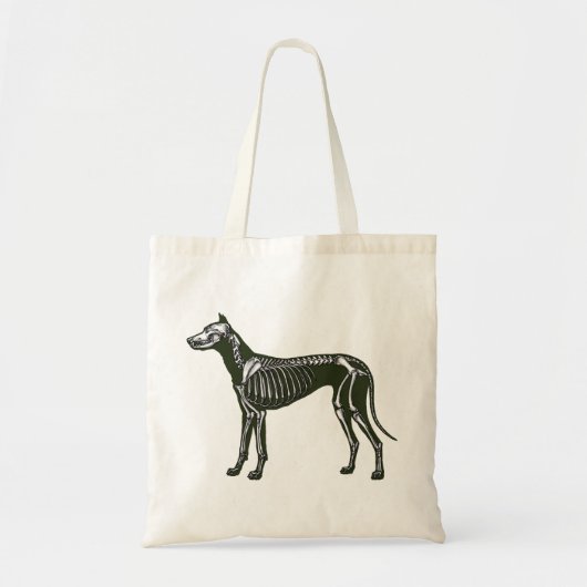 Tote Bag Grand squelette Dane (Devant)