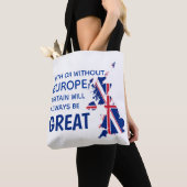 TOTE BAG GRANDE BRETAGNE BREXIT EUROPE (De près)