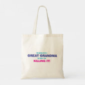 Tote Bag Grande conception de grand-mère (Dos)